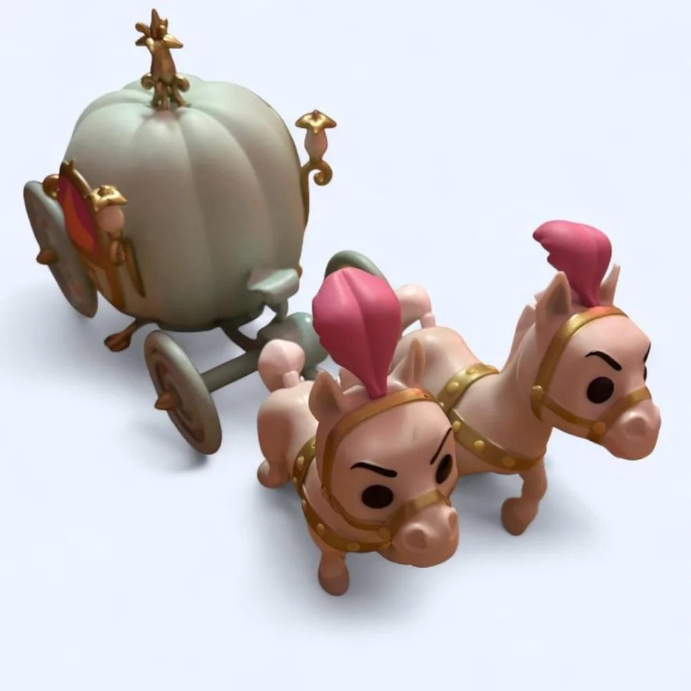 Disney’s Cinderella Carriage Funko Pop Set - Picture 2 of 4